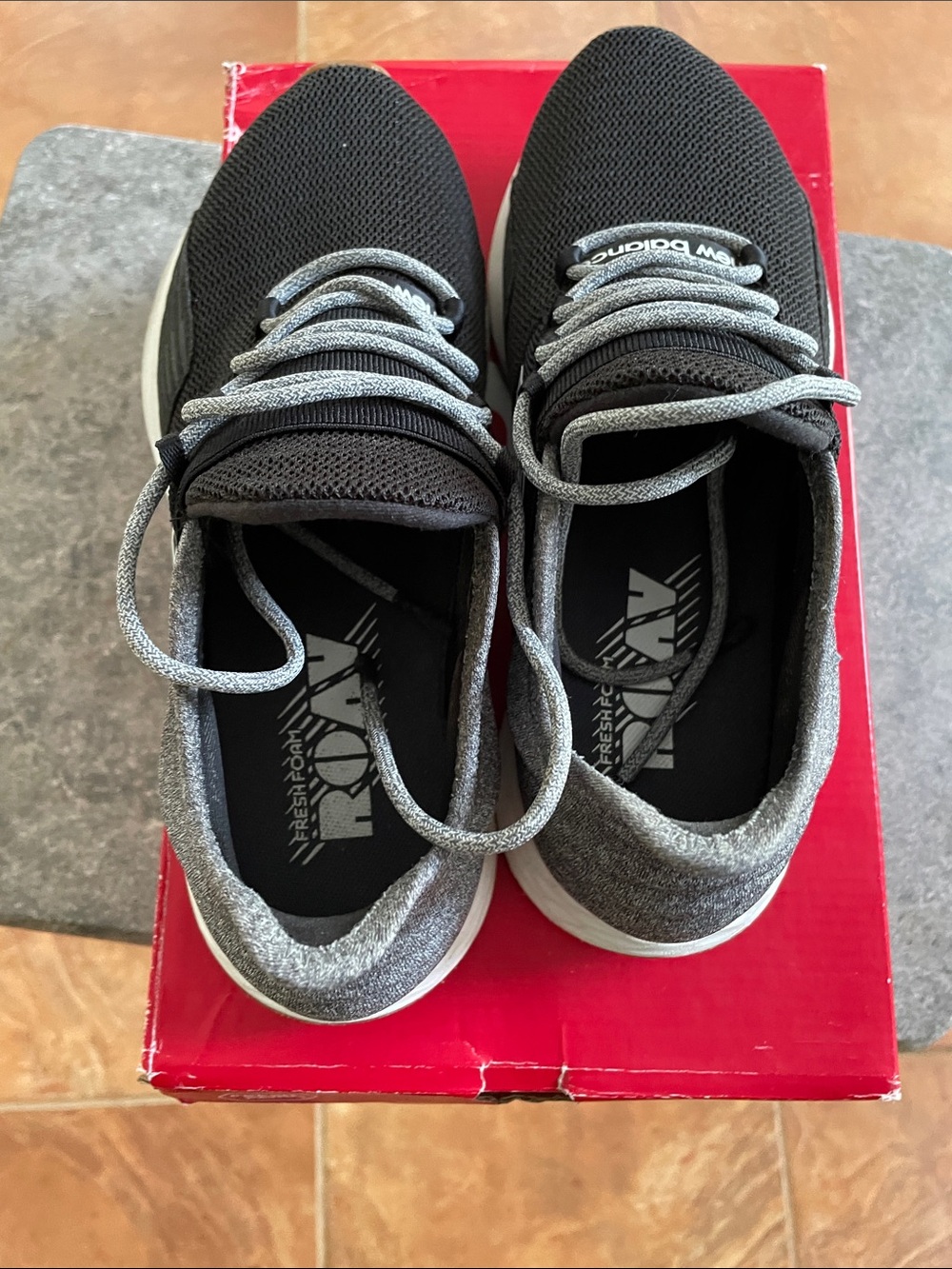 New Balance Black & Gray Women's Athletic Sneakers - Picture 6 of 7